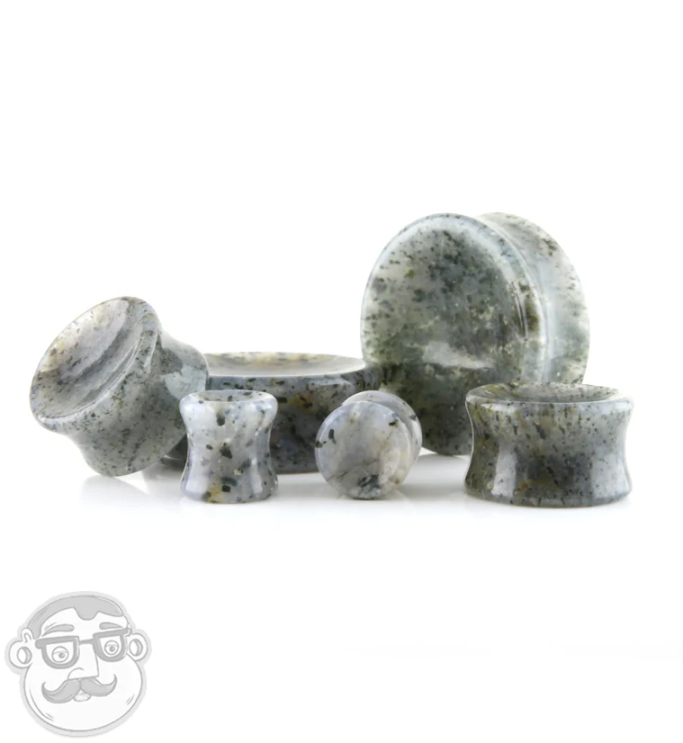 Grass Quartz Stone Plugs - Mrs Treak
