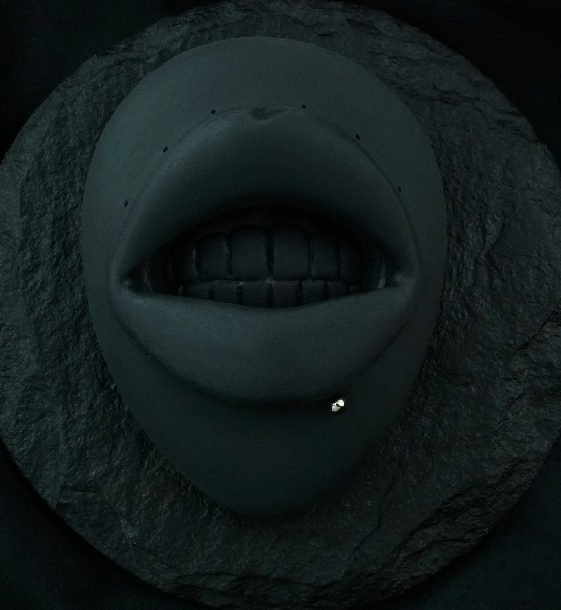 Internally Threaded Titanium Labret - Mrs Treak