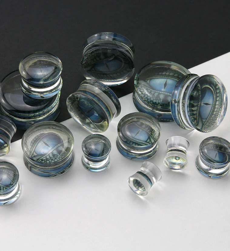 Dragons Eye Clear Plugs - Mrs Treak