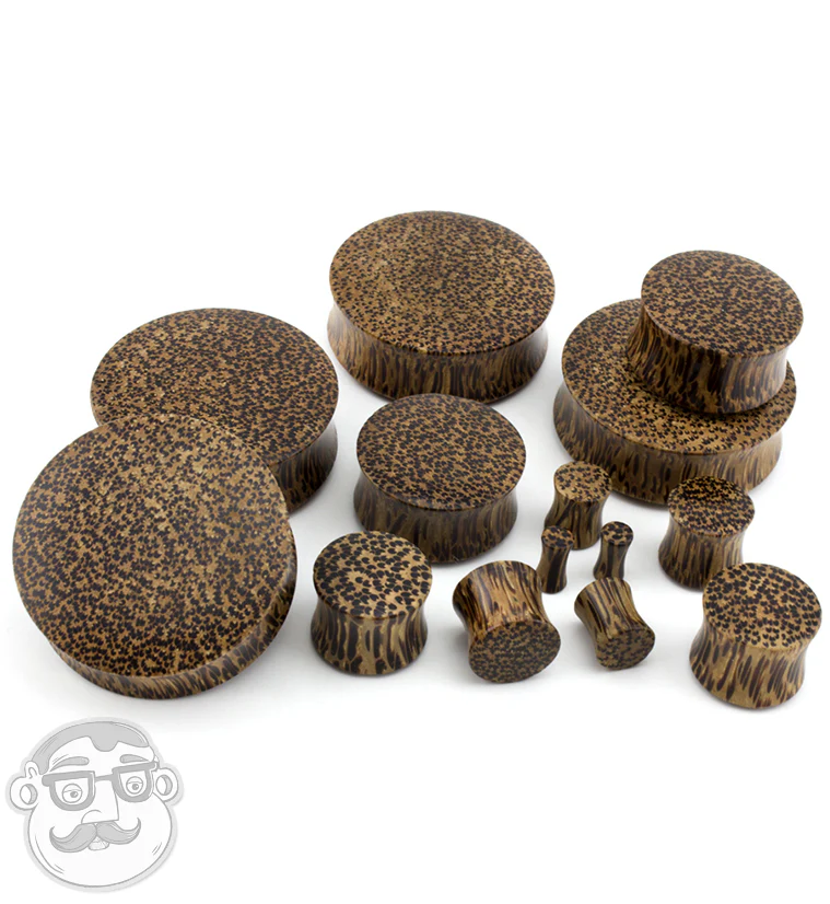 Coconut Wood Plugs - Mrs Treak