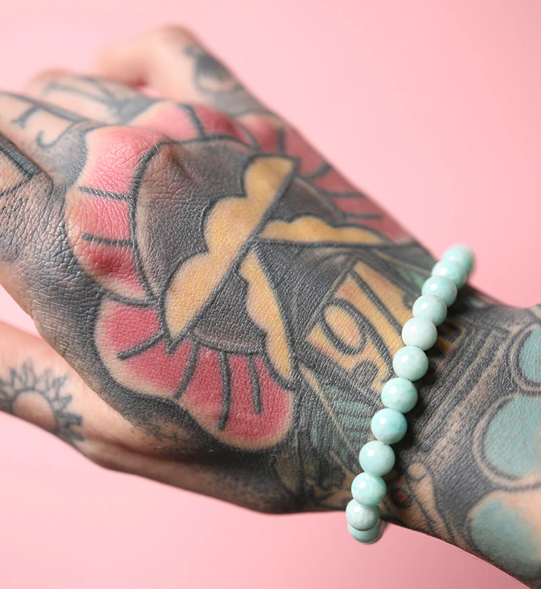 Amazonite Stone Bracelet - Mrs Treak