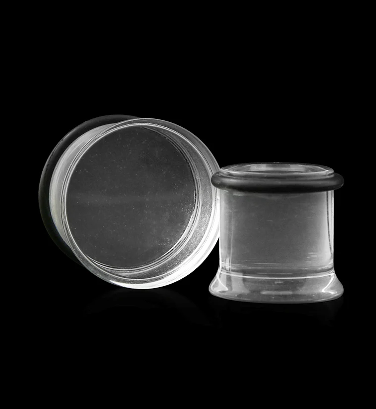 Clear Single Flare Plugs - Mrs Treak