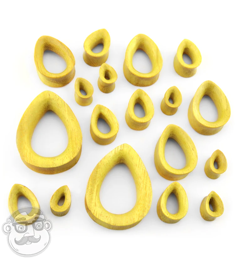 Jackfruit Wood Teardrop Tunnels - Mrs Treak