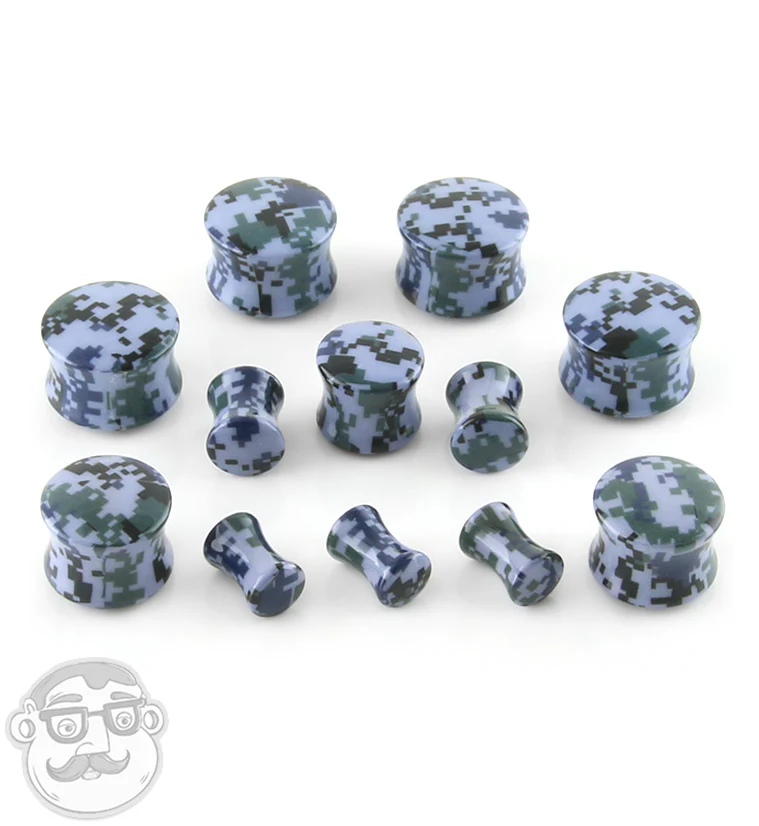 Camo Pixel Plugs - Mrs Treak