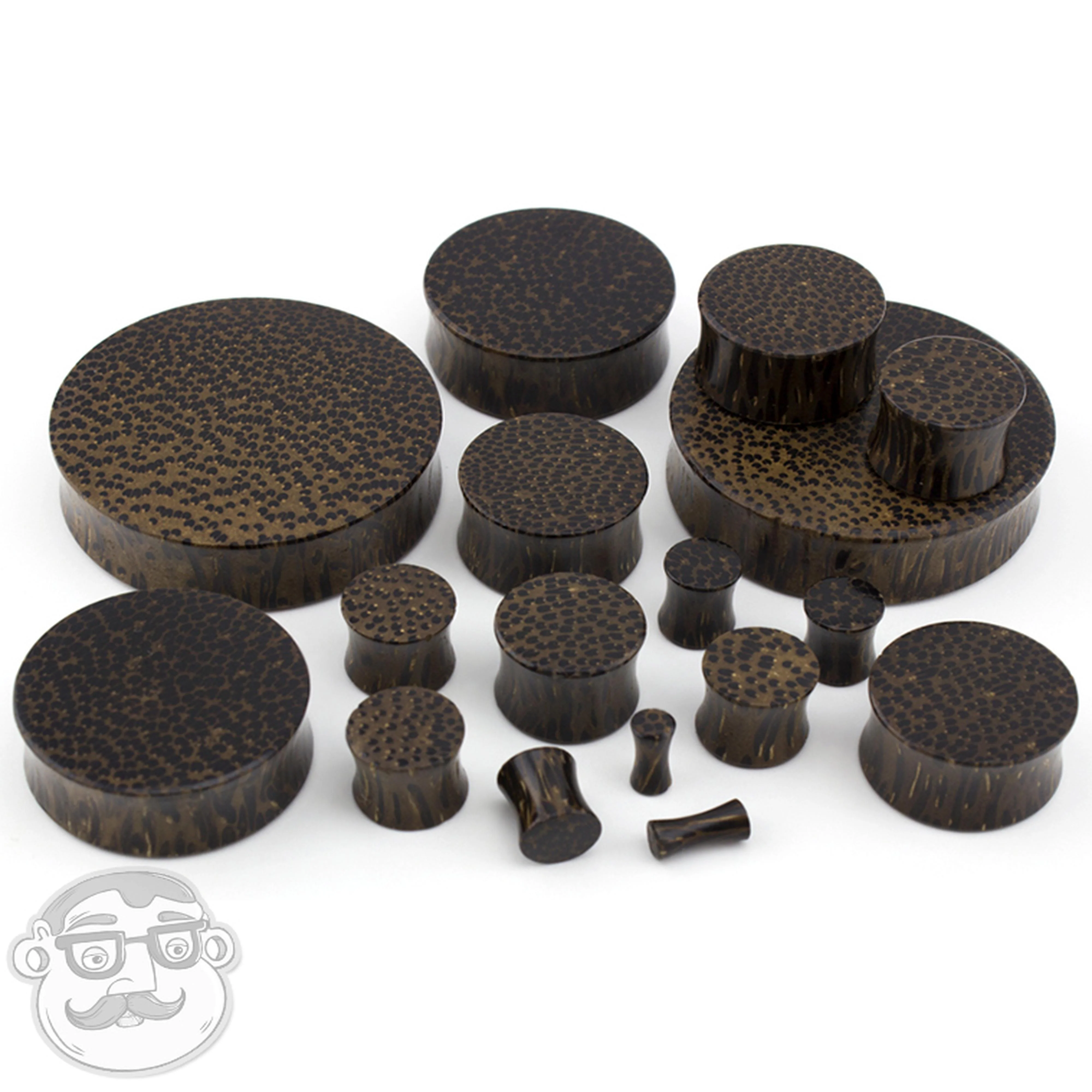 Palm Wood Plugs - Mrs Treak