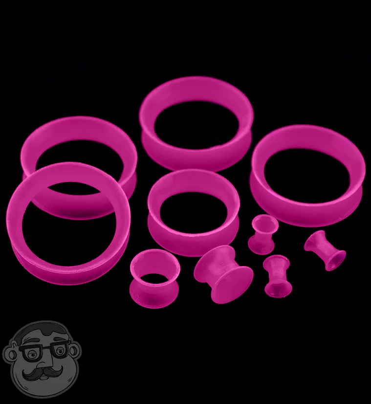 Kaos Hot Pink Silicone Skin Eyelets - Mrs Treak
