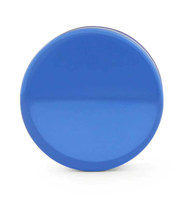 Royal Blue Glass Plugs - Mrs Treak
