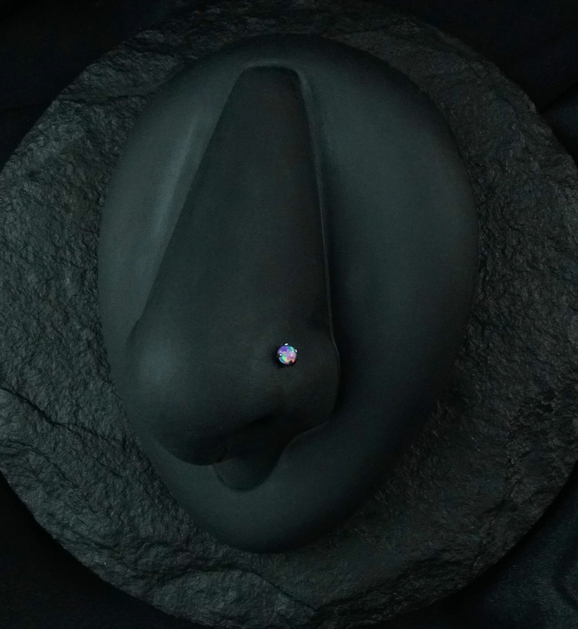 Purple Opalite Titanium Nose Screw - Mrs Treak