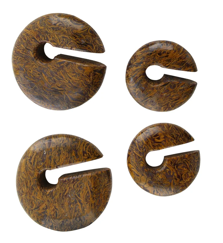 Annular Hoop Maryam Stone Ear Weights - Mrs Treak