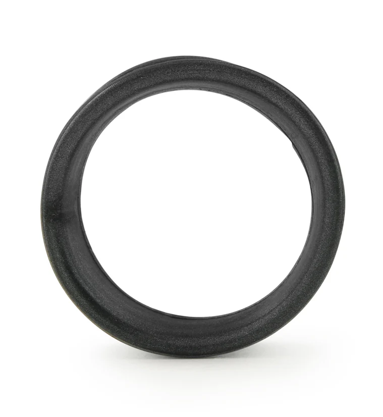 Black Metallic Silicone Ear Skins - Mrs Treak