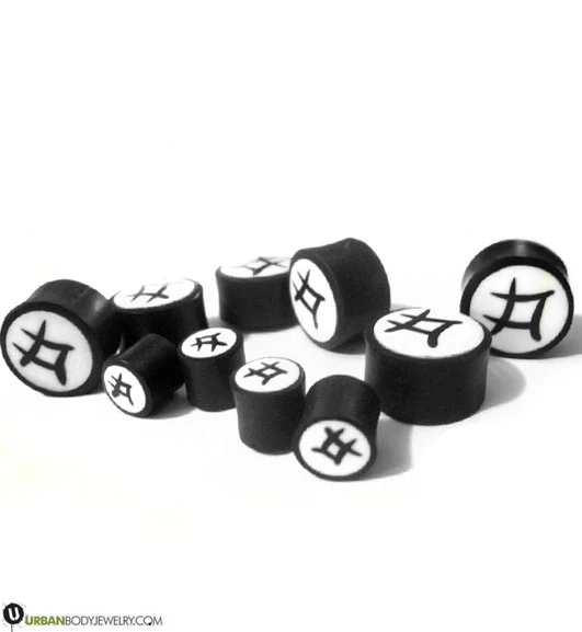 Symbolic Logo Wood Plugs - Mrs Treak