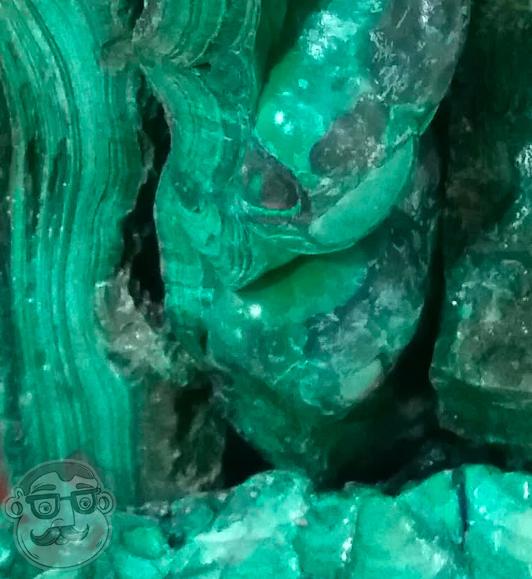 Malachite Stone Plugs - Mrs Treak