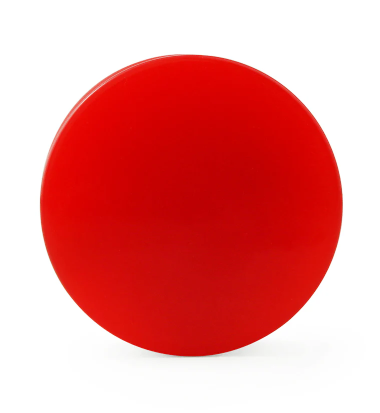 Red Double Flare Solid Plugs - Mrs Treak