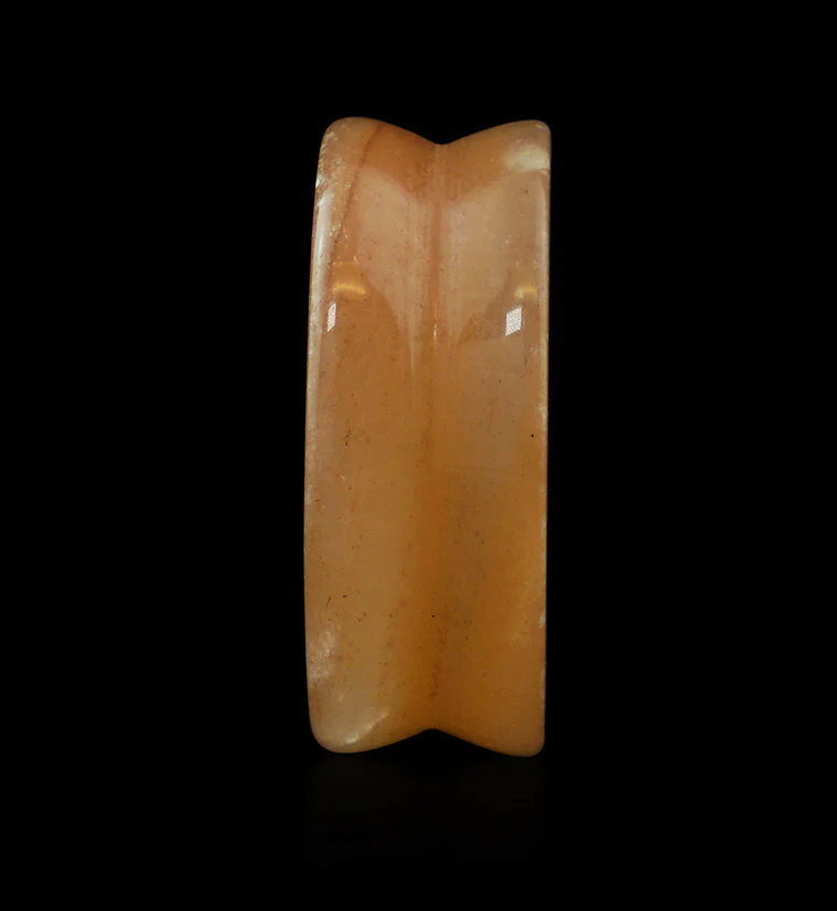 Peach Precious Stone Plugs - Mrs Treak