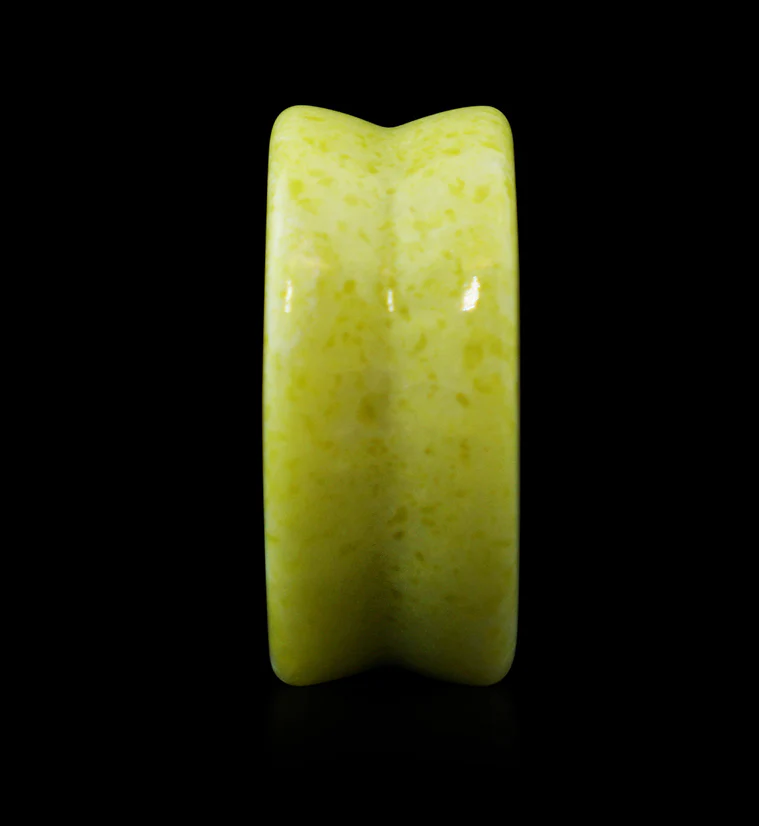 Lemon Jade Stone Plugs - Mrs Treak