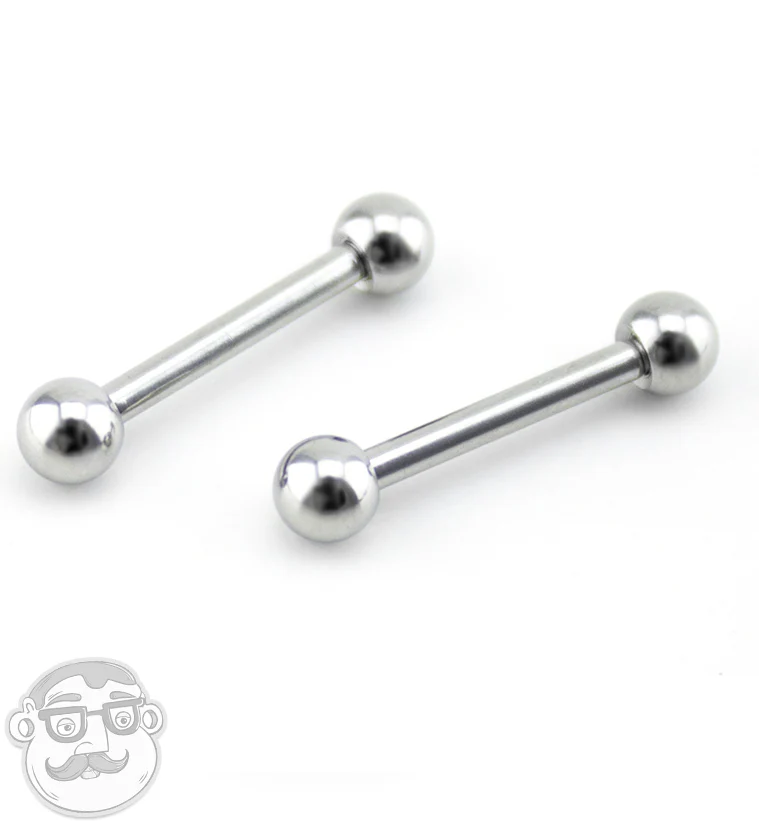 Stainless Steel Nipple Ring Bar - Mrs Treak