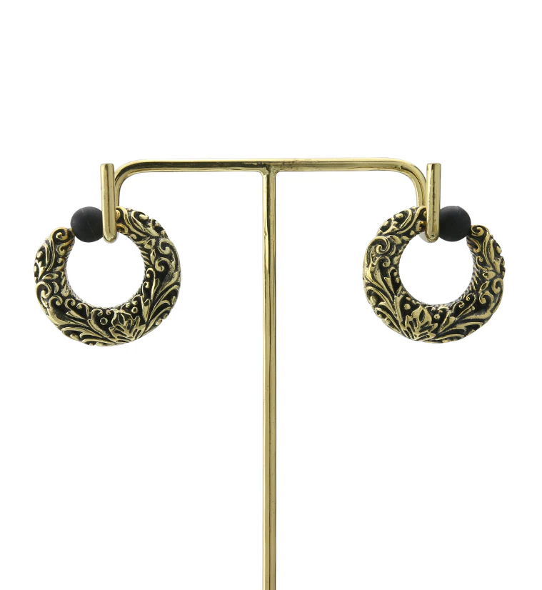 Gilded Ear Weights - Mrs Treak