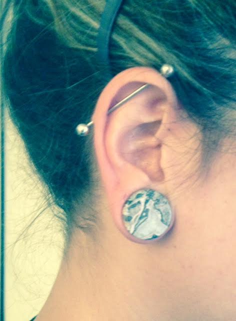 Wave Jasper Stone Plugs - Mrs Treak