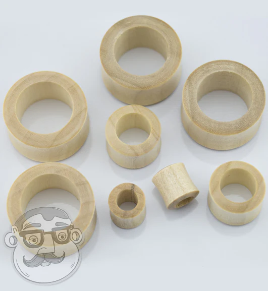 Crocodile Wood Tunnel Plugs - Mrs Treak