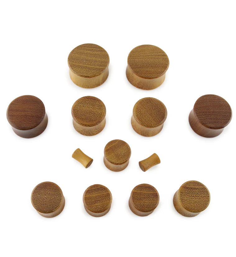 Osage Orange Wood Plugs - Mrs Treak