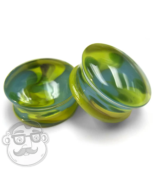 Greenhouse Glass Plugs - Double Flare - Mrs Treak