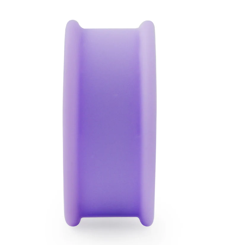 Double Flare Matte Lavender Silicone Plugs - Mrs Treak