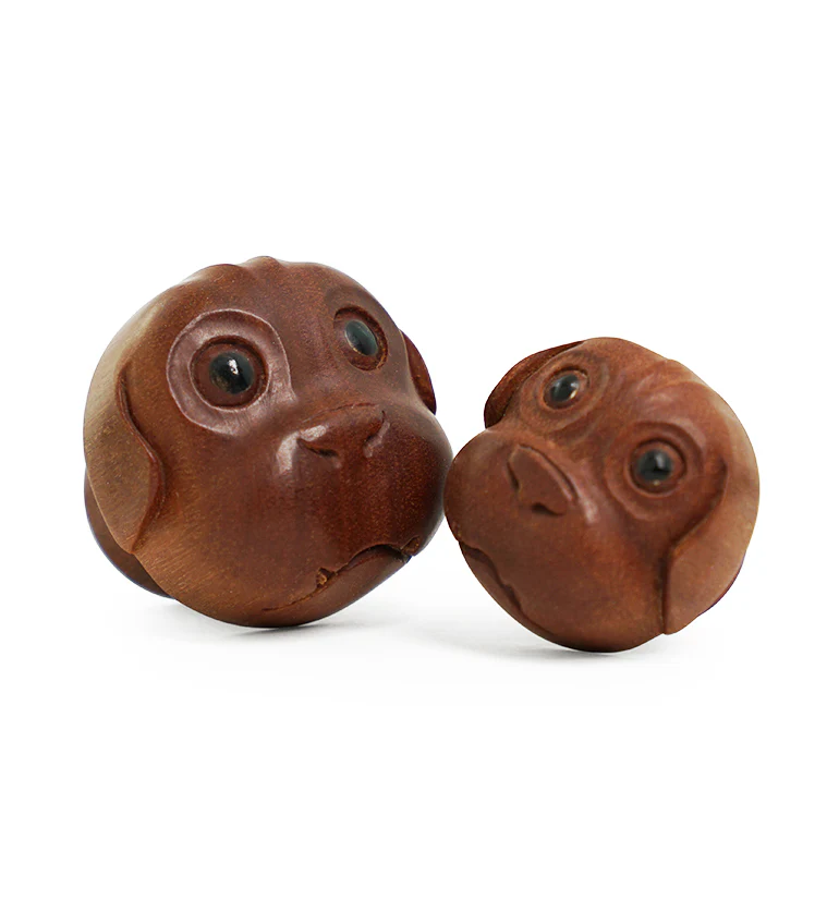 Puppy Dog Wooden Plugs - Mrs Treak