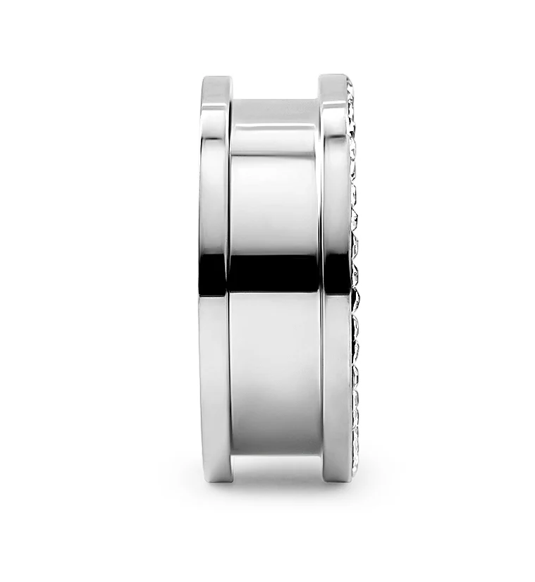 Stainless Steel CZ Bling Ear Tunnels - Mrs Treak