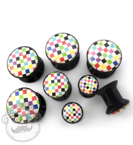 Colored Checker Plugs - Mrs Treak