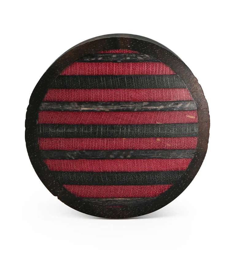Black & Pink Wood Skateboard Plugs - Mrs Treak