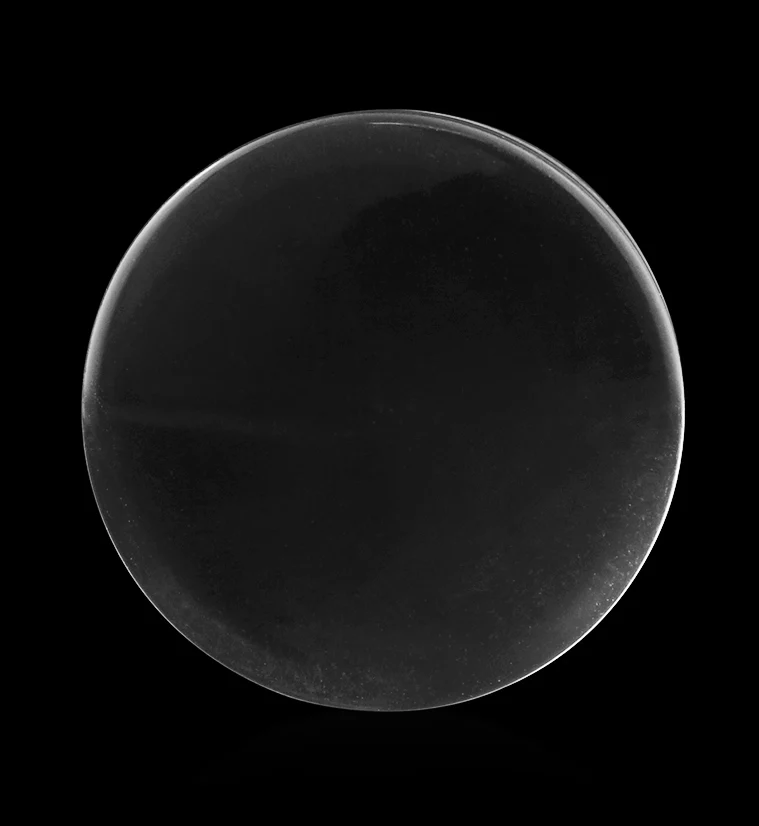 Clear Glass Double Flare Plugs - Mrs Treak