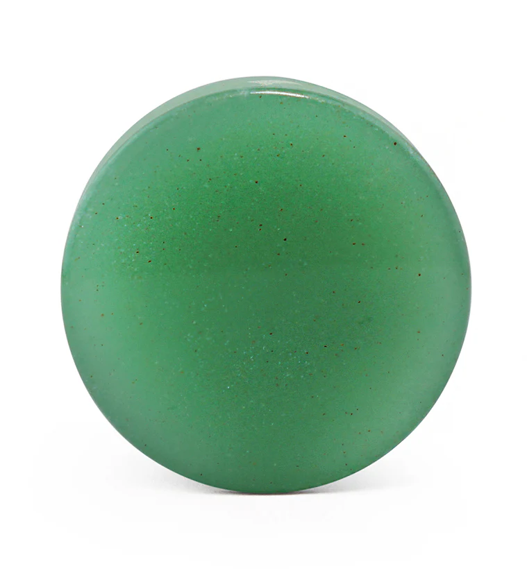 Aventurine Green Stone Plugs - Mrs Treak