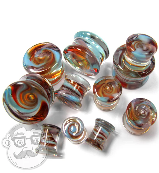 Hypnotic Glass Plugs - Mrs Treak