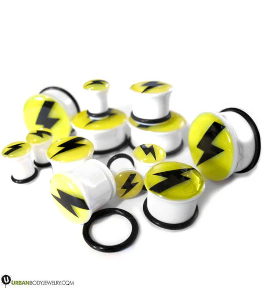 Glow In The Dark Lightning Plugs - Mrs Treak