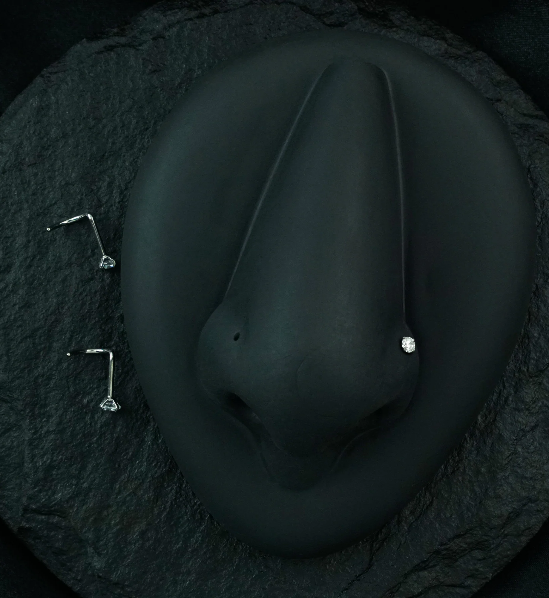 Titanium CZ Nose Screw - Mrs Treak