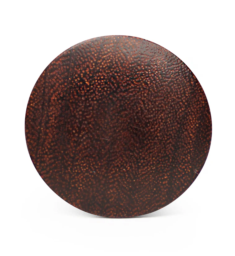 Single Flare Dark Tamarind Wood Plugs - Mrs Treak