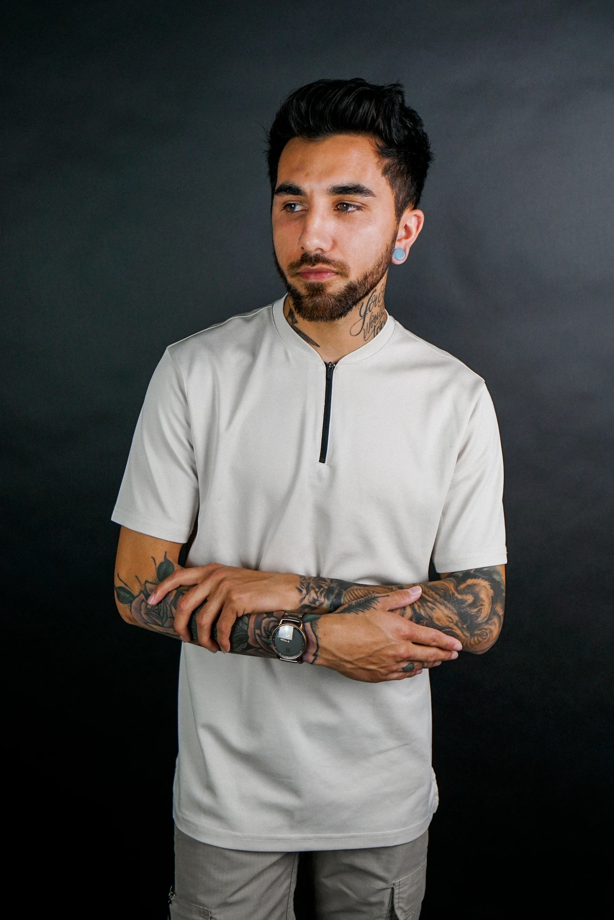 Sky Blue Glass Double Flare Plugs - Mrs Treak