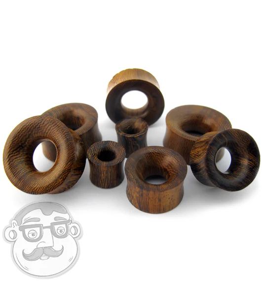 Concave Snake Wood Tunnels - Mrs Treak