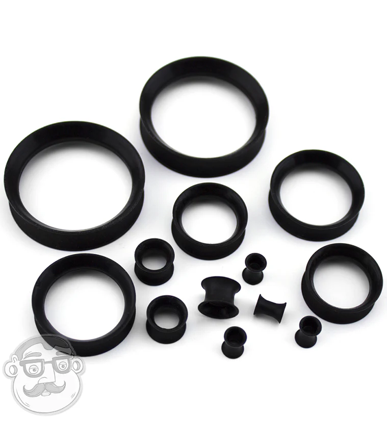 Kaos Black Silicone Skin Eyelets - Mrs Treak