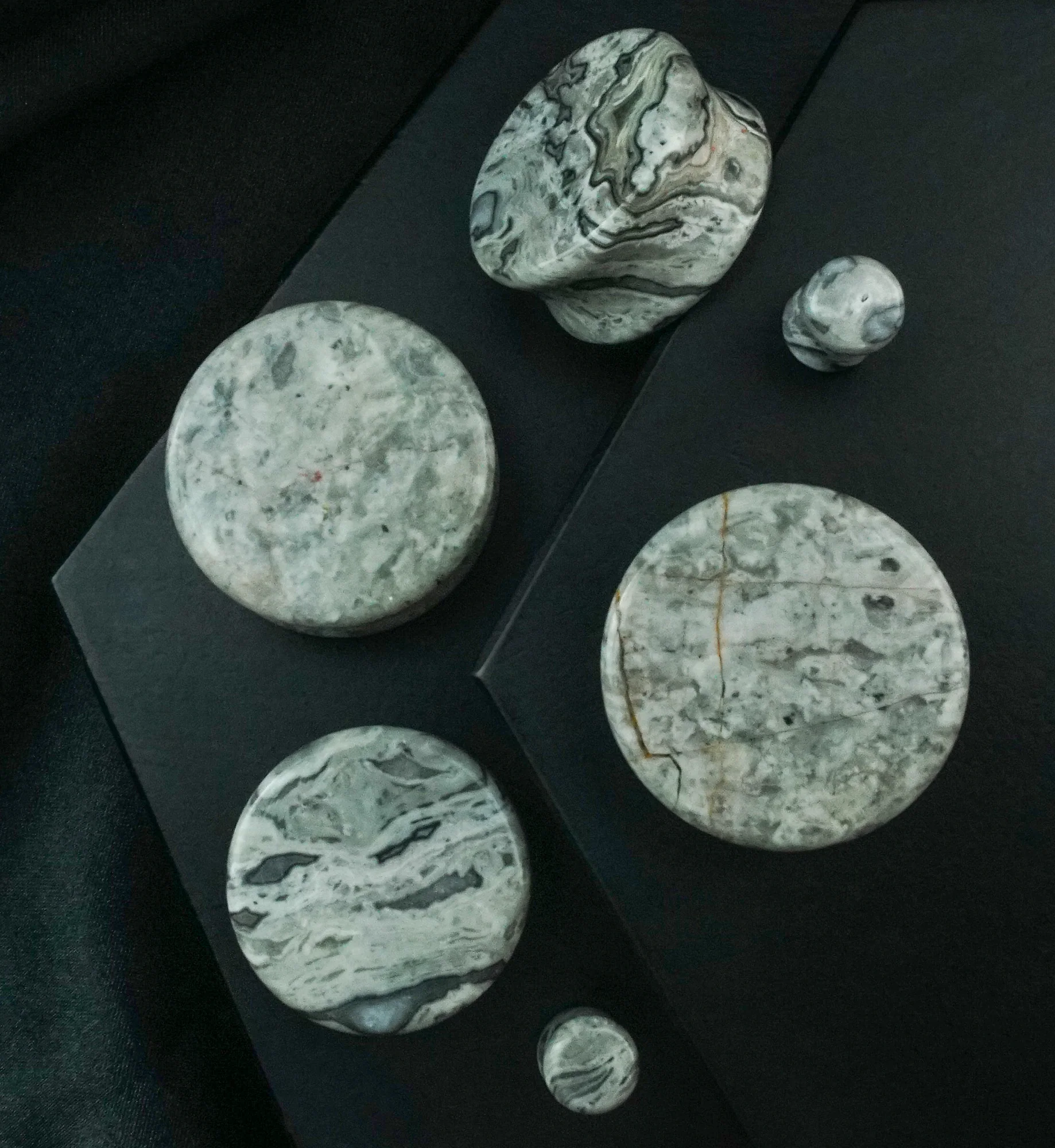 Wave Jasper Stone Plugs - Mrs Treak