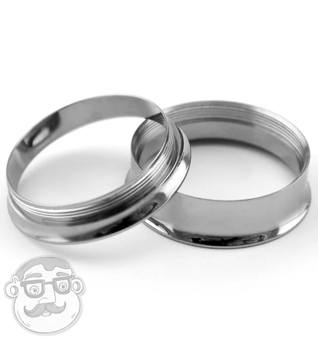 Titanium Internally Threaded Tunnel Plugs - Mrs Treak