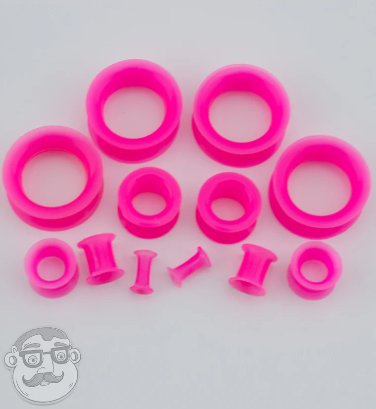 Pink Silicone Ear Skins - Mrs Treak