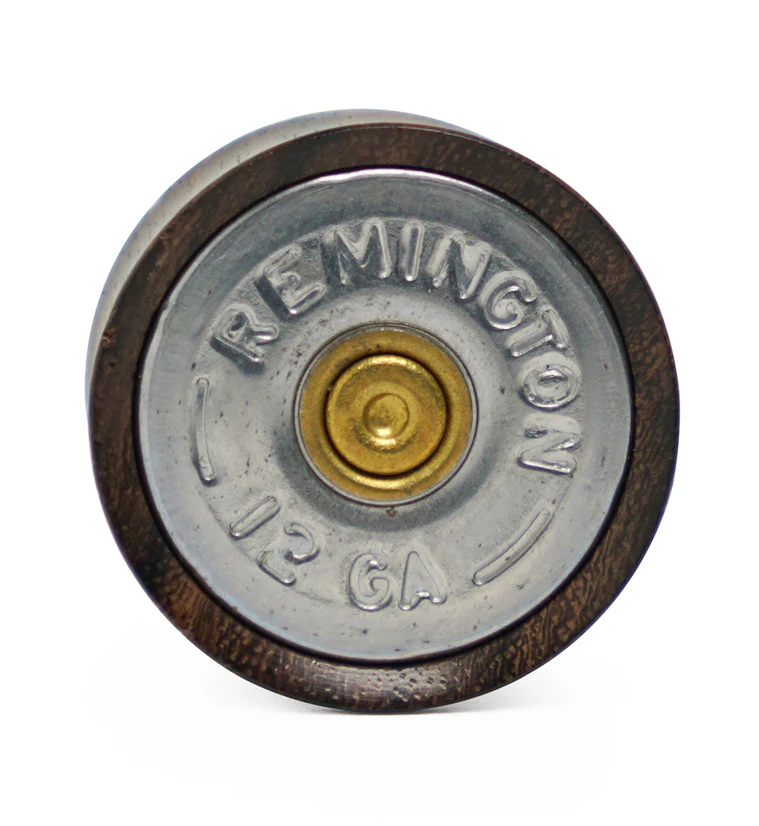 Sono Wooden Plugs With Bullet Shell Casing Inlay - Mrs Treak