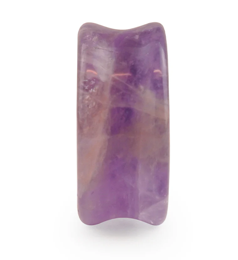 Amethyst Stone Plugs - Mrs Treak