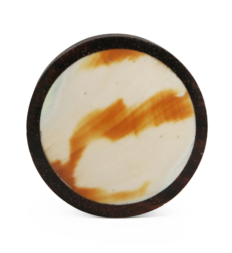 Cukli Shell Inlay Wooden Plugs - Mrs Treak