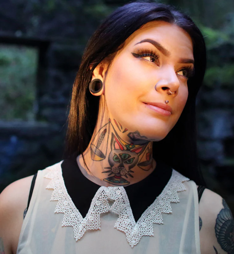 Kaos Black Silicone Hollow Plugs - Mrs Treak