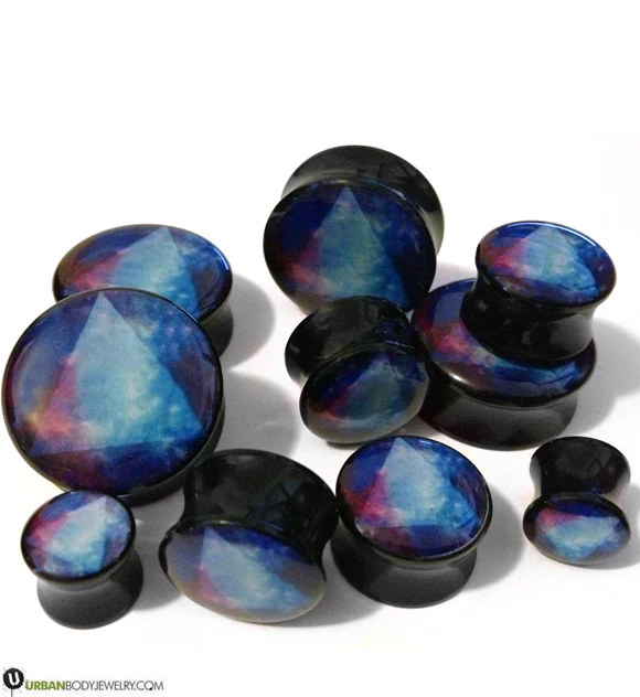Triangle Galaxy Plugs - Mrs Treak