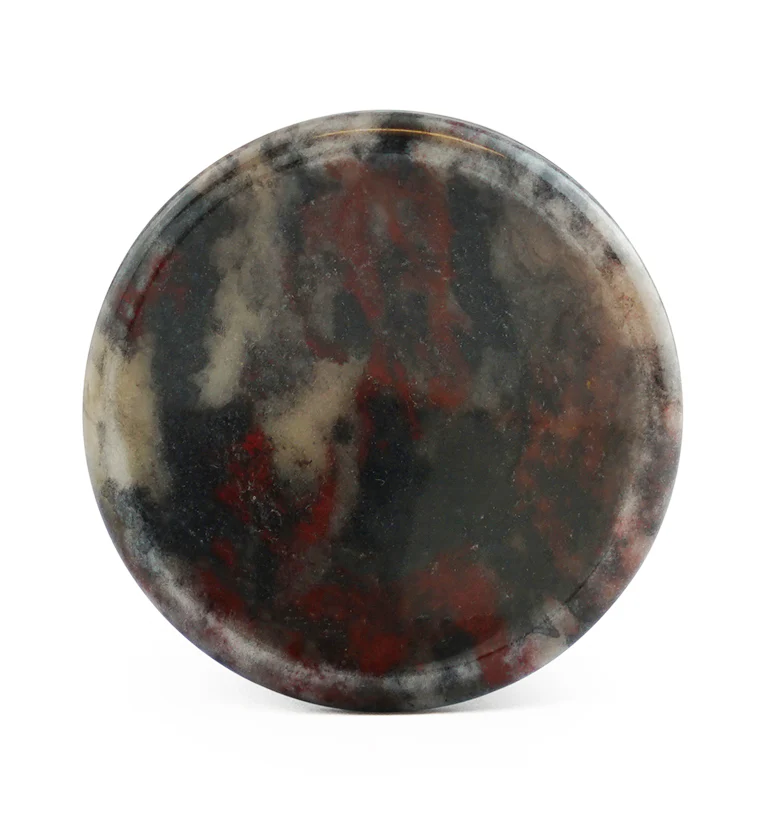 Concave Bloodstone Plugs - Mrs Treak