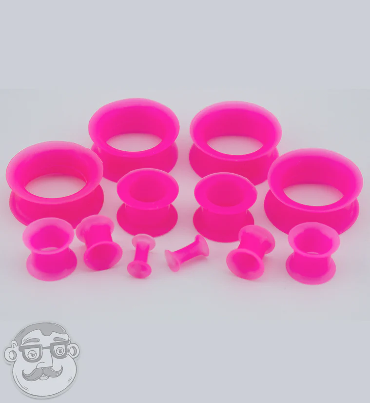 Pink Silicone Ear Skins - Mrs Treak