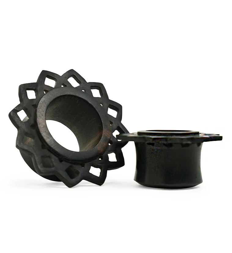 Mandala Flower Areng Wood Tunnels - Mrs Treak